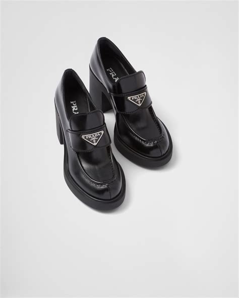 buy prada loafers online|prada high heel loafers.